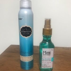 Heat shield mist & dry texturizing spray set
